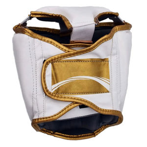 Protège-tête de boxe en cuir Arts martiaux mixtes Muay Thai Training Professional Boxing Headguards in Wholesale Price Oem Custom - Product Image 4