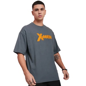 Vente en gros Nouveau design Vêtements d'été américains pour hommes Chemises décontractées personnalisées pour hommes Jersey imprimé de lettres 100% Coton devant - Product Image 1