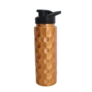 Handcrafted Pure <b>Copper</b> <b>Water</b> <b>Bottle</b> for Ayurvedic Health Benefits Leak Proof Eco Friendly & Durable Design - Product Image 2