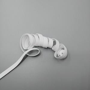 ริบบิ้นผ้าโพลีเอสเตอร์กันลื่นผูกสีขาวสำหรับเครื่องแต่งกายและสิ่งทอใช้ในบ้าน - Product Image 1