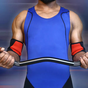 Vêtements d'équipe personnalisés à impression numérique très vendus Maillots de lutte standard pour hommes Powerlifting Séchage rapide extensible Poids léger - Product Image 3