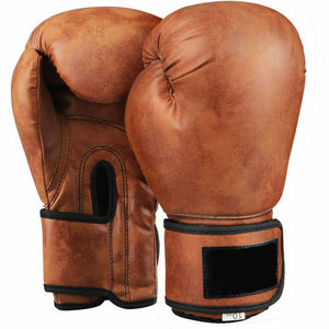 Guantes de boxeo originales de cuero para ganar Guantes de boxeo profesionales Guantes de cuero genuino/Guantes Del Boxeos - Product Image 1