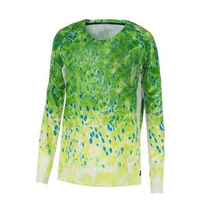 Custom Men's Long Sleeve Performance Fishing <b>Shirt</b> Anti-UV <b>Sun</b> Protection Breathable Clothing <b>Shirt</b> - Product Image 5