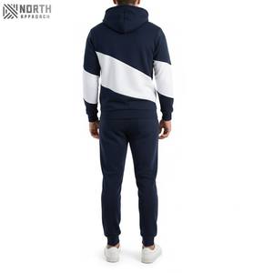 Haute qualité 500 Gsm poids lourd hiver couleur unie Sublimation 100% coton survêtement meilleure vente vêtements de sport survêtement pour hommes - Product Image 2