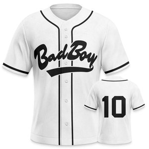 ชุดเบสบอลแบบซับลิเมชั่น ผลิตในปากีสถาน เสื้อเบสบอลแขนสั้นติดกระดุม เสื้อเบสบอลแบบกำหนดเอง - Product Image 6