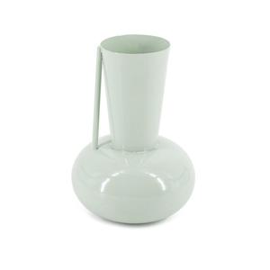 Vase à fleurs en métal minimaliste moderne, style nordique, pot décoratif en terre cuite mate pour la décoration intérieure, pot à fleurs en métal de luxe fait à la main - Product Image 2