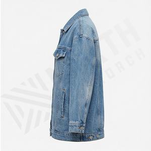 Chaqueta de Mezclilla para Mujer, Corte Ajustado, Calidad Premium, Hecha de Algodón, en Oferta, Moda Casual, Ropa de Calle, Abrigo, Color Personalizado - Product Image 3