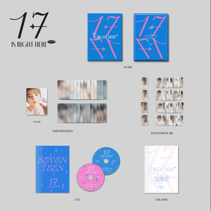 K-POP SEVENTEEN BEST ALBUM [17 IS RIGHT HERE] Version aléatoire PLEDIS HYBE 2CD 88p Photobook Photocard Authentique Scellé - Product Image 1