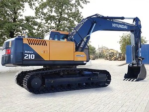 Maquinaria de construcción excavadora Hyundai R210 - Product Image 2