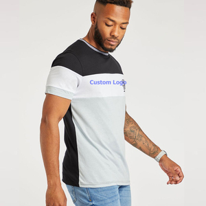 CAMISETA BLANCA DE BLOQUE DE COLOR DE SARGA DE AJUSTE REGULAR, CAMISETA DE BLOQUE DE COLOR BLANCO GRANDE Y ALTO, CAMISETA DE BLOQUE DE COLOR DE AJUSTE REGULAR NARANJA - Product Image 1