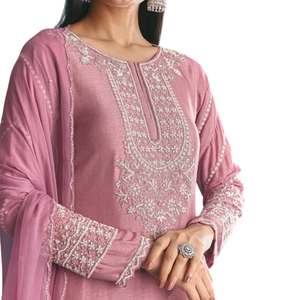 ชุดสูทเคอร์ตาชาราผ้าไหมพร้อมลายปักโมติคัทดานาสำหรับงานแต่งงานงานรับงานแต่งแบบพรีเมียม - Product Image 5