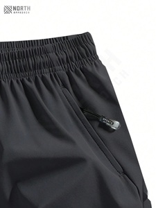 Pantalones Cortos Deportivos Personalizados con Logotipo para Hombre, Ecológicos, Transpirables, de Secado Rápido, Impermeables, de Cintura Alta, para Verano - Product Image 4