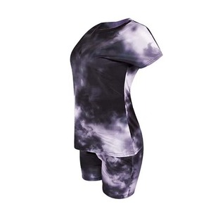 ขายส่งที่มีน้ำหนักเบา100% ผ้าฝ้ายอินทรีย์ต่ำ MOQ ใหม่สไตล์เสื้อยืดและผ้าฝ้ายสั้นผู้หญิงฤดูร้อนชุด - Product Image 2