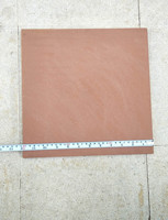Carreaux de mur et de sol en terre cuite rouge de 305x305 mm (12x12 pouces) pour jardin, intérieur, extérieur, revêtement de sol et de mur en briques