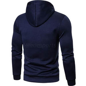 2025 Logo personnalisé sweats à capuche pour hommes nouveaux sweats à capuche pour hommes élégants basiques sweats à capuche pour hommes en coton mélangé - Product Image 2