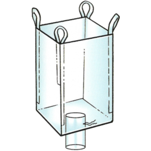 Bolsa FIBC con Fondo de Salida y Parte Superior Tipo Falda - Product Image 3