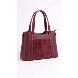 Bolso Estructurado en Piel Genuina Dollaro y Ante - Hecho en Italia - Art. 26092 - Product Image 5