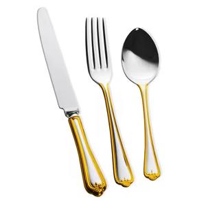 Ensemble de couverts de salle à manger de luxe en métal vaisselle en acier inoxydable moderne écologique lavable au lave-vaisselle pour la fête à la maison et l'utilisation de cadeaux - Product Image 6