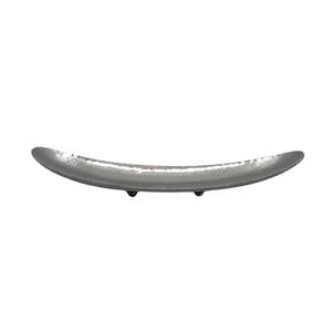 Modern Design Aluminum Serving Dish Antique Nickel Color Platter Usage For Home Decorative And <b>Dinnerware</b> Handmade - Product Image 1