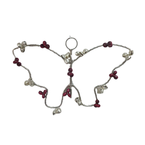 ชุดที่ออกแบบอย่างมีสไตล์สำหรับการใช้งานชุบนิกเกิลรูปผีเสื้อแบบแขวน3ชิ้นสำหรับตกแต่งบ้านทำด้วยมือจำนวนมาก - Product Image 2