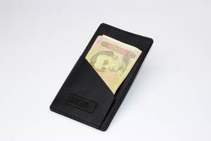 Titular de la factura de presentador de invitados de cuero genuino con logotipo personalizado titular de cheque de restaurante hecho a mano modelo suministros de restaurante de hotel - Product Image 2