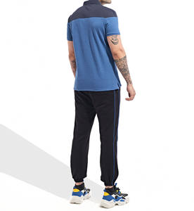 เสื้อยืดโปโลแขนสั้นสำหรับผู้ชายพิมพ์ลายกันยับ220กรัมสำหรับ100% โลโก้ออกแบบได้ตามต้องการ - Product Image 4