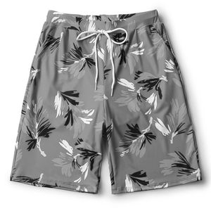 Short de bain à séchage rapide imprimé High Street Style pour homme avec taille élastique pour la plage et les sports de course à pied 100% polyester - Product Image 4