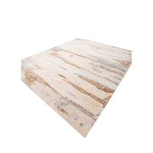 Tapis Entropy Blue en laine et soie de bambou noué à la main, classique, grand format, pour salon, adolescents, abstrait (1699 (Cs-01)) - Product Image 2