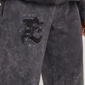 Chándal lavado con ácido para hombre Venta al por mayor Diseño personalizado Traje deportivo más vendido para el invierno Crea tu propio deporte superior e inferior - Product Image 5