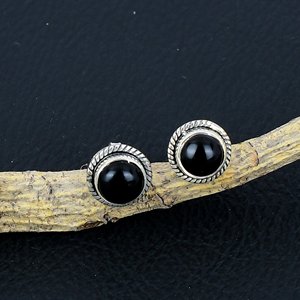 High Quality 925 Sterling <b>Silver</b> Vintage Bohemian Style Fashionable Black Onyx Gemstone Natural Bezel Anniversary <b>Wedding</b> Gift - Product Image 4