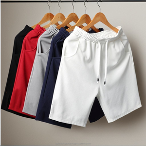 Pantalones cortos de playa de diseñador de cintura alta para hombre, logotipo personalizado, punto ligero, quinta malla para deportes informales, surf - Product Image 1