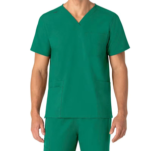 Uniformes de hospital 2025, uniformes médicos, enfermera, manga larga, nuevo Color, conjunto elástico - Product Image 1