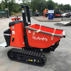 Mini Dumper de Orugas Kubota KC7OVHD-4 con Certificación CE y EPA, Transportador de Orugas, Mini Dumper Hidráulico con Volquete, Envío Gratuito - Product Image 1