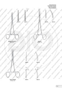 Titanium Hartman Adson Hemostatische Mug Forceps Recht/Gebogen 98Mm/108Mm Micro Oftalmisch Chirurgisch Instrument - Product Image 4