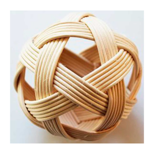 Buen precio para 2025 Bola de mimbre de ratán Año Nuevo colorido colgante decorativo regalo decoraciones suministros al aire libre de lujo - Product Image 6