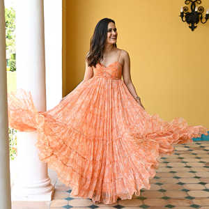 Nueva colección de verano para mujer, vestido largo de diseñador bohemio con hombros descubiertos hasta el suelo - Product Image 2