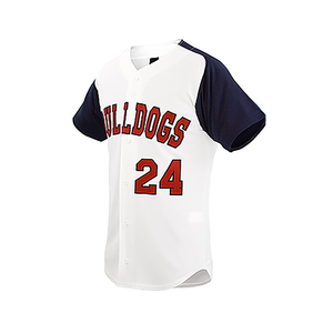 ชุดเบสบอลผู้ชายแบบสั่งทำคุณภาพพรีเมียม ดีไซน์ใหม่ สีพื้น ขายดี - Product Image 2