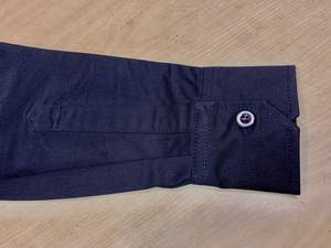 Chemise de travail d'été à manches longues en popeline de sergé 100% coton pour hommes vêtements de tous les jours décontractés les plus vendus - Product Image 3