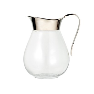 Serving Jug with Handle Decorative Flower Jug Vase Rustic Farmhouse Pitcher <b>Large</b> Capacity Jug Water Jug with Lid Handmade - Product Image 4