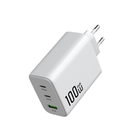 Chargeur rapide pour téléphone portable Gan 100W Type C avec CE ROHS KC pour Samsung iPhone Ordinateur portable Chargeur mural portable PPS PD 100w USB