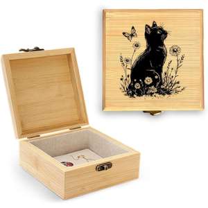 Nouvelle boîte de rangement de bijoux de luxe moderne faite à la main boîte à bijoux en bois haut de gamme disponible à bas prix - Product Image 6