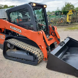 2022 Kubota SVL 75-2 Chargeuse sur chenilles compacte 74 HP Moteur diesel A/C Suspension Siège Joystick Pilot Controls 2 vitesses - Product Image 1