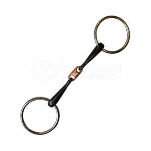 2025 brocas para montar a caballo de estilo único, alta calidad, precio bajo, anillo suelto para caballo, filete hecho en Pakistán - Product Image 3
