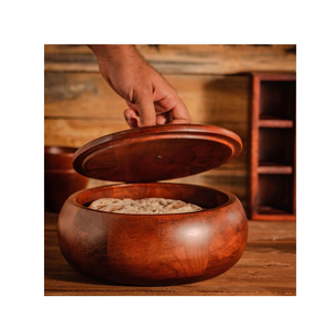 Cazuela de madera de acacia, cazuela de hotel y restaurante, cazuela personalizada hecha a mano al mejor precio - Product Image 5