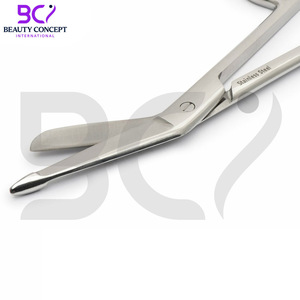 กรรไกรผ่าตัดสีทึบด้ามจับกันลื่นด้ามจับไม่ลื่นสีเงิน - Product Image 6