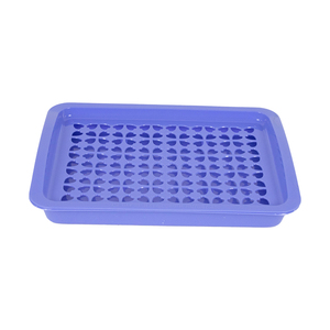 Bac de préparation rectangulaire en plastique à rebord haut pour cuisine, avec drain et rangement, idéal pour restaurant et usage domestique - Product Image 6