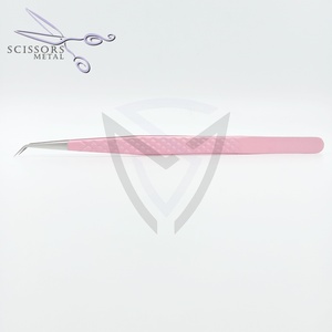 Wholesale Stainless Steel Eyelash Eyebrow <b>Tweezers</b> Straight Curved Volume Extension <b>Tweezers</b> for <b>Manicure</b> Lashes Use Pakistan - Product Image 4