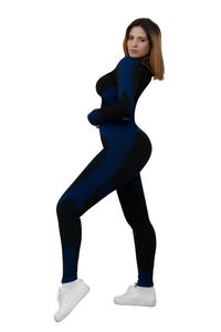 Ensemble de yoga pour femmes de haute qualité, séchage rapide et respirant, design de logo personnalisé, motif uni, taille plus, nouvelle sortie - Product Image 4