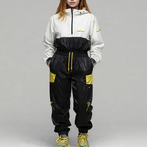 Windbreaker Waterproof Pants Women's Streetwear Rain Wind Breaker Trouser Pants Women Nylon Spandex Rain Trouser Pants - Product Image 6