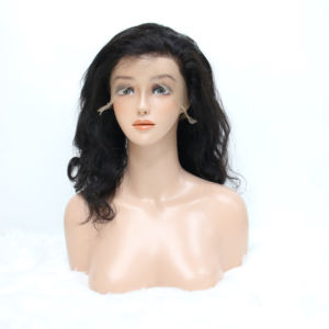 Vente en gros HD pleine dentelle avant perruque avec cheveux de bébé Remy Grade Small Cap pour les femmes noires Style droit HD vierge perruques de cheveux humains - Product Image 2